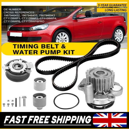 Timing belt water pump kit - timing, &