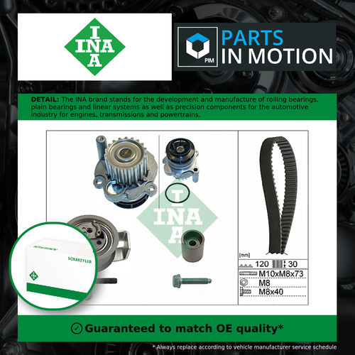 Timing belt water - water, kit