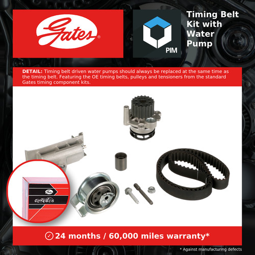 Timing belt water pump kit - &,
