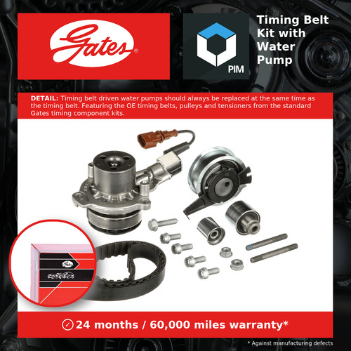 Timing belt water pump - belt,