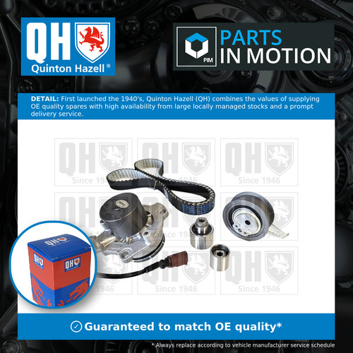 Timing belt water pump - timing,