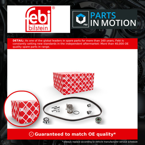 Timing belt water pump kit - &,