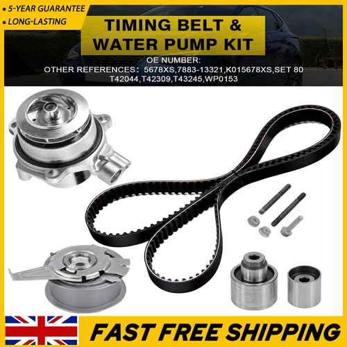 Timing belt water pump kit - belt,