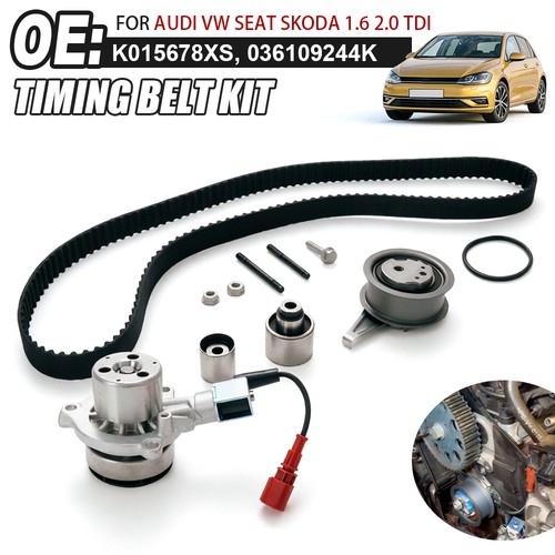 Timing belt water pump kit - timing,