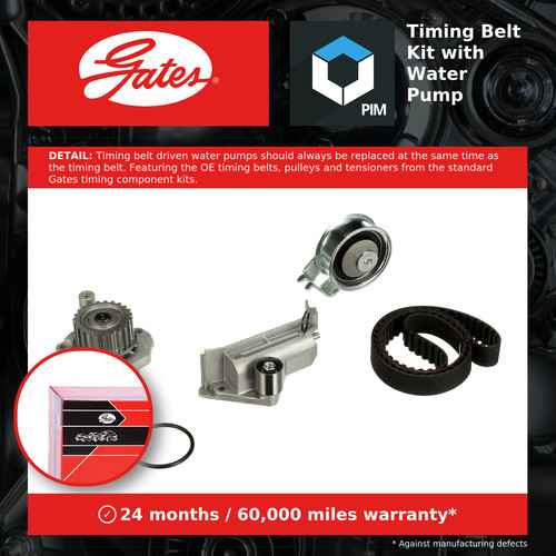 Timing belt water - timing, kit