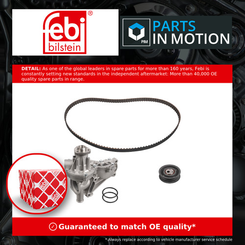Timing belt water pump kit - belt,
